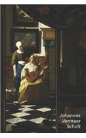 Johannes Vermeer Schrift: De Liefdesbrief Ideaal Voor School, Studie, Recepten of Wachtwoorden Stijlvol Notitieboek voor Aantekeningen Artistiek Dagboek