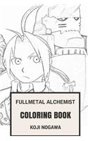 Fullmetal Alchemist Coloring Book: Japan Manga and Alchemy Heartwarming Edward and Alphonse Eric Inspired Adult Coloring Book