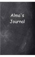 Alma Personalized Name Journal Custom Name Gift Idea Alma: (Notebook, Diary, Blank Book)(Name Personalized Journals Notebooks Diaries)