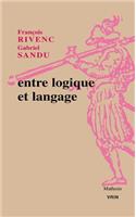 Entre Logique Et Langage