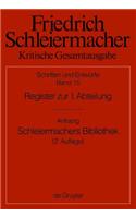 Register zur I. Abteilung