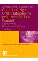 Gemeinnützige Organisationen Im Gesellschaftlichen Wandel