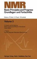 NMR Basic Principles and Progress / NMR Grundlagen und Fortschritte