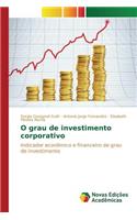 O grau de investimento corporativo