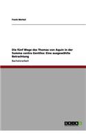Die fünf Wege des Thomas von Aquin und die moderne Kosmologie