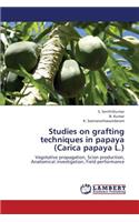 Studies on Grafting Techniques in Papaya (Carica Papaya L.)