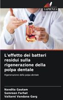 L'effetto dei batteri residui sulla rigenerazione della polpa dentale