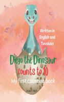 Diego the Dinosaur counts to ten in Tuvaluan