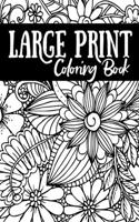 Large Print Coloring Book