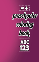 preschooler coloring book