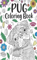 Pug Coloring Book