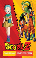 Dragon Ball Z Coloring Book 99+ Illustrations