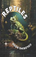 Reptiles Adult coloring book