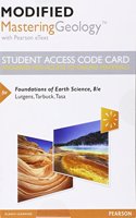 Modified Mastering Geology with Pearson Etext -- Standalone Access Card -- For Foundations of Earth Science
