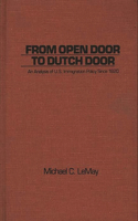 From Open Door to Dutch Door