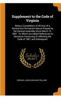 Supplement to the Code of Virginia