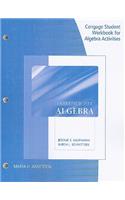 Student Workbook for Kaufmann/Schwitters' Intermediate Algebra