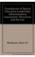 Foundations of Special Education Leadership