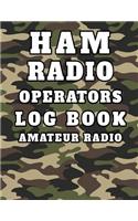 Ham Radio Operators Log Book Amateur Radio