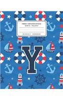 Primary Composition Notebook Grades K-2 Story Journal Y