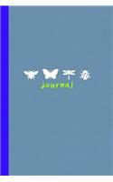 Journal: 15.24 CM X 22.86 CM (6x9 Inches) Lined Book with Butterfly Dragonfly Bee and Lady Bug 150 Pages!