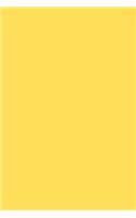 Simple yellowish Color Notebook