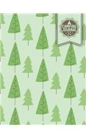 Camping Journal: Woodland Travel Logbook