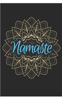 Namaste: Namaste Yoga Notebook, Journal, Diary size 6x9