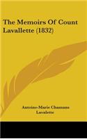 The Memoirs of Count Lavallette (1832)