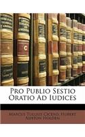 Pro Publio Sestio Oratio Ad Iudices