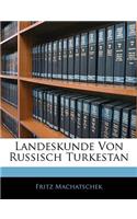 Landeskunde Von Russisch Turkestan