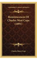 Reminiscences Of Charles West Cope (1891)