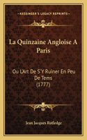 Quinzaine Angloise A Paris