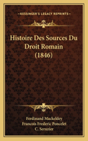 Histoire Des Sources Du Droit Romain (1846)