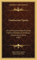 Constituciones Vigentes