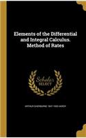 Elements of the Differential and Integral Calculus. Method of Rates