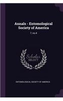 Annals - Entomological Society of America