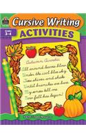 Cursive Writing Activities