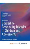 Handbook of Borderline Personality Disorder in Children and Adolescents