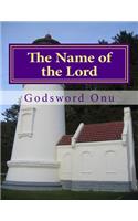 The Name of the Lord