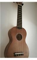 Classic Wooden Small Ukulele Guitar Musical Instrument Journal