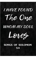 I Have Found The One Whom My Soul Loves. Song of Solomon 3
