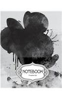 Notebook Journal Dot-Grid, Lined, Blank No Lined: Minnie Mouse v.2: Pocket Notebook Journal Diary, 120 pages, 8" x 10" (Notebook Journal)