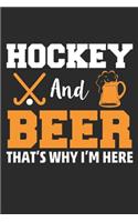 Hockey and Beer That's Why I'm Here
