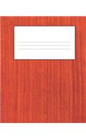 Orange Composition Notebook: Wide Ruled Notebook Lined School Journal - 110 Pages - 7.5 x 9.25" - Children Kids Girls Boys Teens Women Wide Ruled School Composition Books