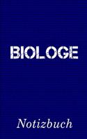 Biologe Notizbuch