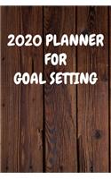2020 Planner for Goal Setting