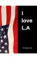 I love L.A Notebook