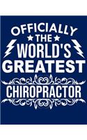 Officially the world's greatest Chiropractor: Calendar 2020, Monthly & Weekly Planner Jan. - Dec. 2020