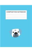 Composition notebook: Ruled (8.5 x 11 in), 110 Pages: Diary Book For Girl, Journal Notebook For Kids, Writing Journal Lined, Cute Pets (8.5 x 11 in), 110 Pages